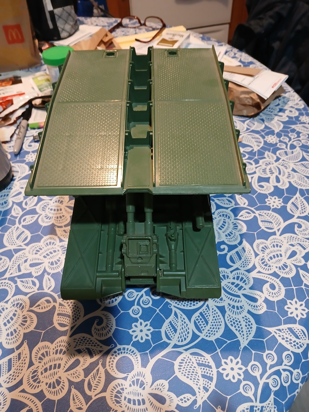 GI.JOE Bridgelayer and Silver Mirage 1985
