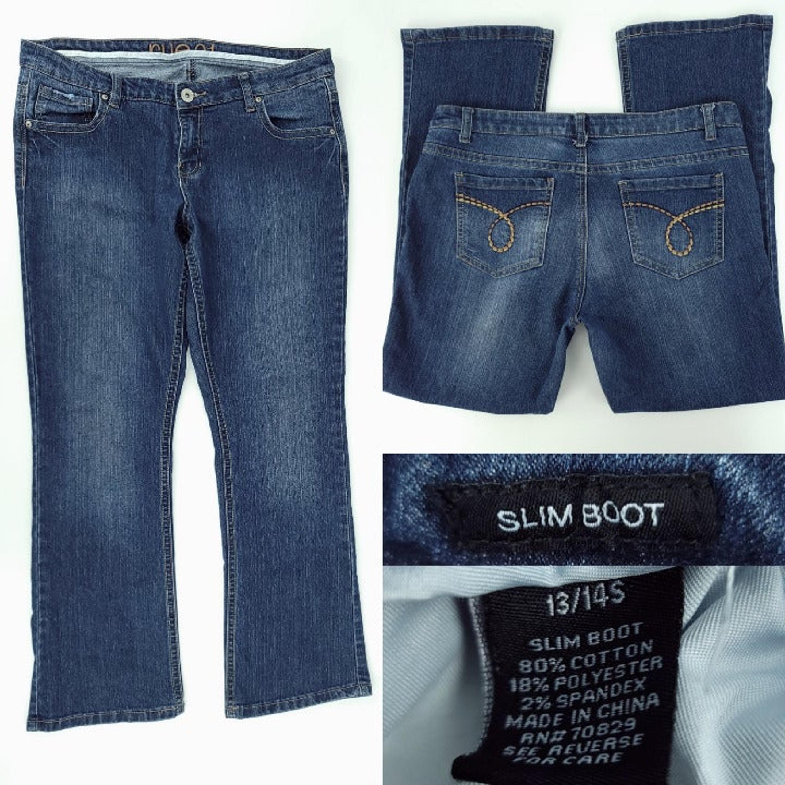 Rue21 Slim Boot Jean 13/14 Short 36x29