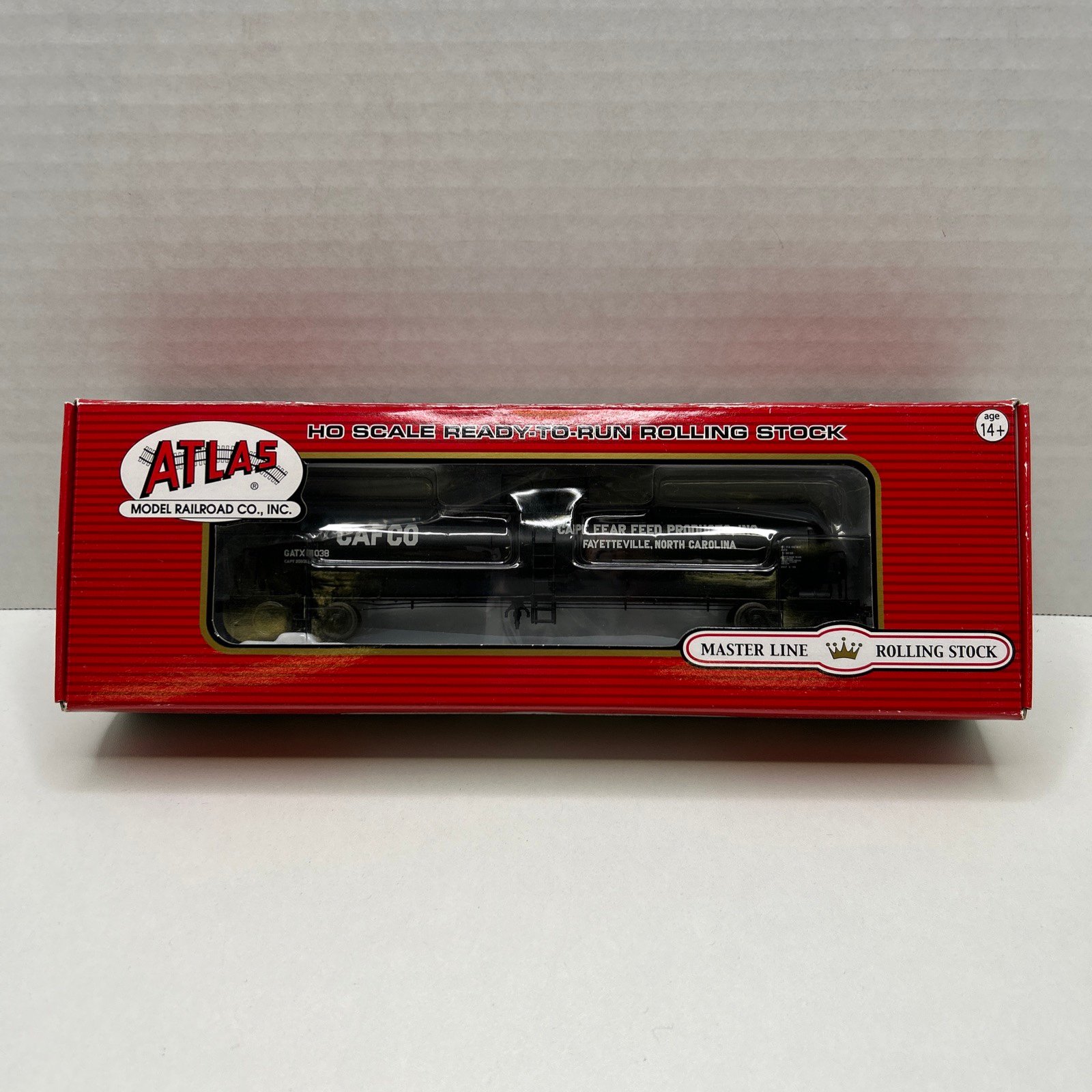 Atlas HO Scale 20001318 CAFCO #11038 GATX 20700 Gal Non-insulated Tank Car