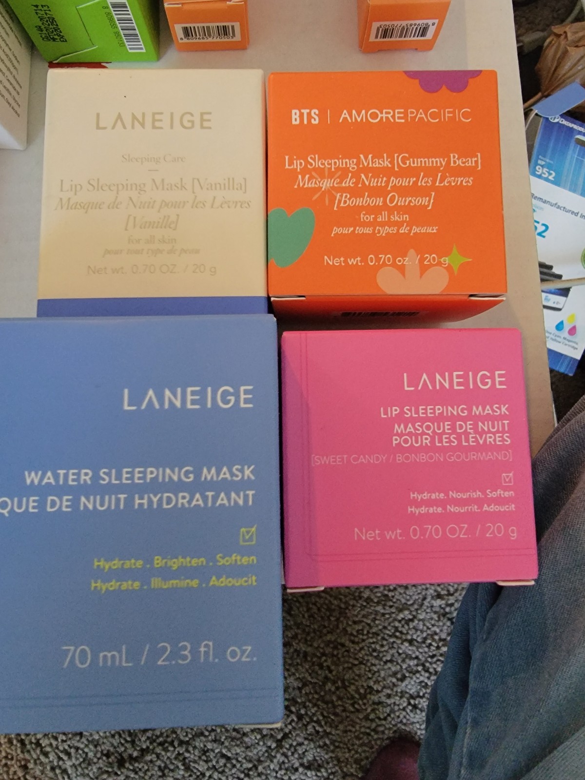 Bundle laneige lip sleeping mask