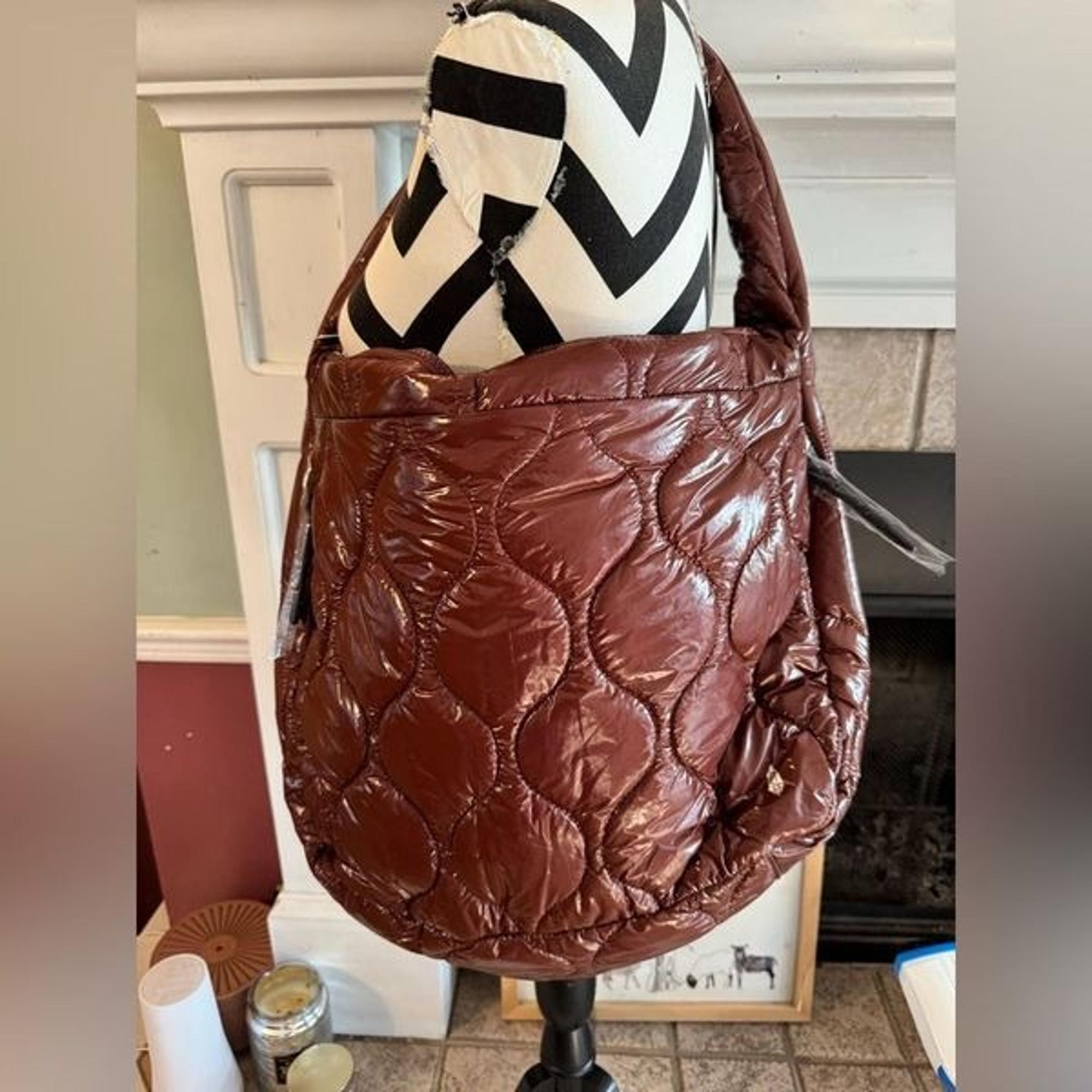 Get your shine on shoulder bag by free people NWT