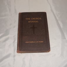 Vintage 1951 Official Hymnal of the Church of the United Brethren Church