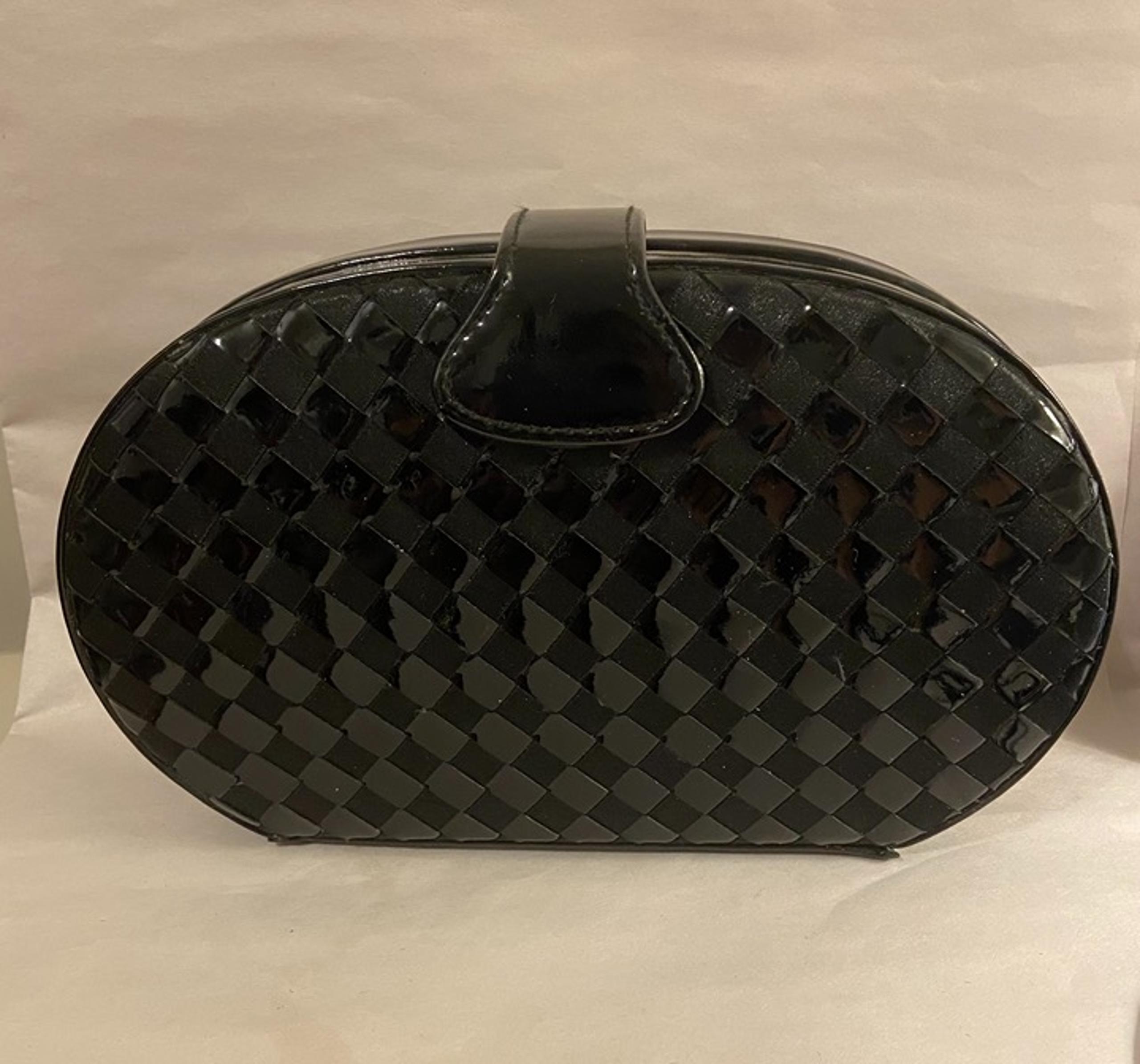 Vintage Vinyl Black clutch/bag