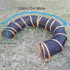 Exquisite Foldable Portable Breathable Cat Tunnel Toy Set-H3SD