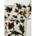 Tabask Women's Multicolor Leaf Pattern L/S Button Up Alpaca Blend Cardigan M