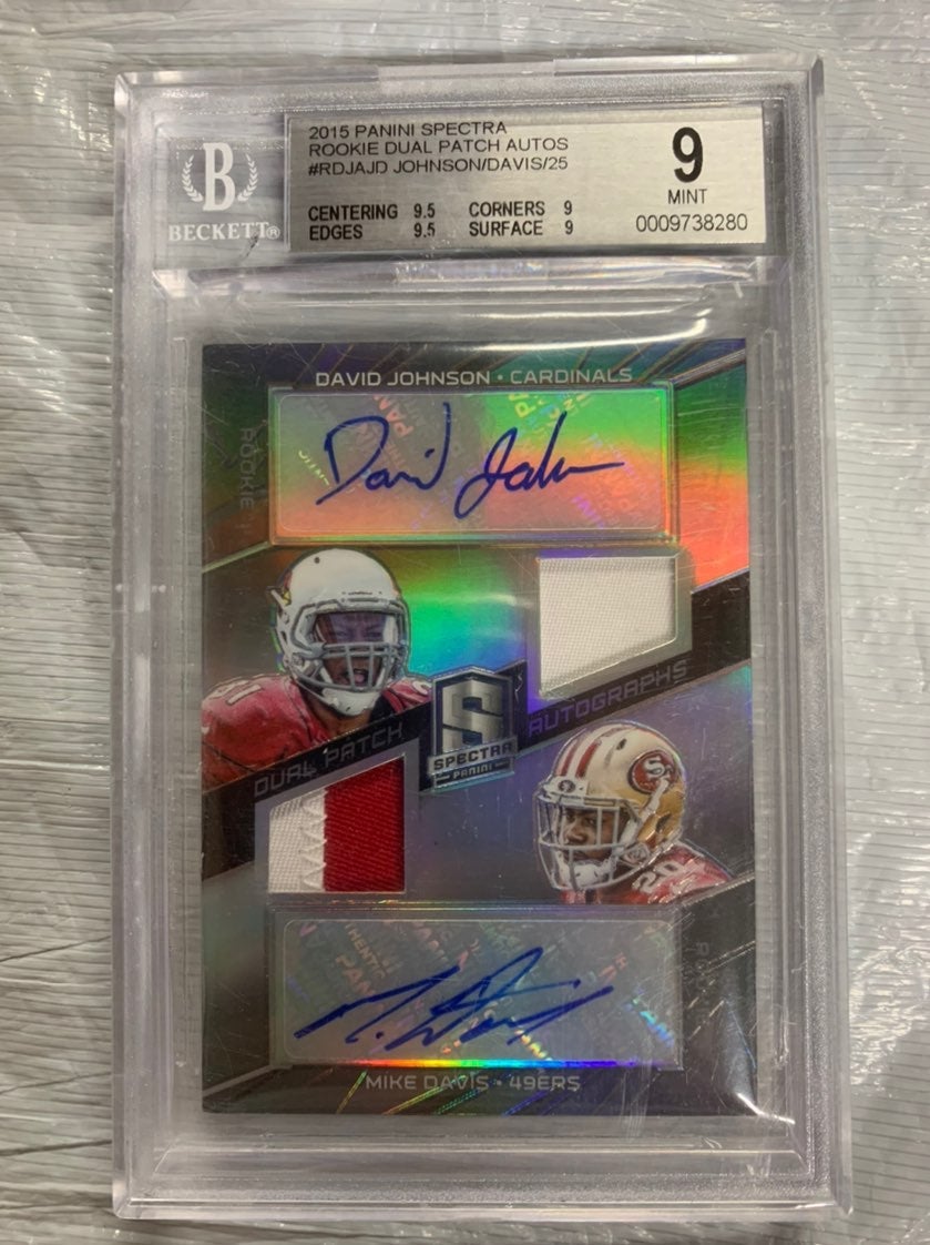 David johnson/ mike davis auto patch roo