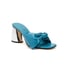 Katy Perry's THE TIMMER BOW SANDAL heels shoes deep blue 7M