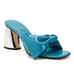Katy Perry's THE TIMMER BOW SANDAL heels shoes deep blue 7M