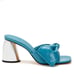 Katy Perry's THE TIMMER BOW SANDAL heels shoes deep blue 7M