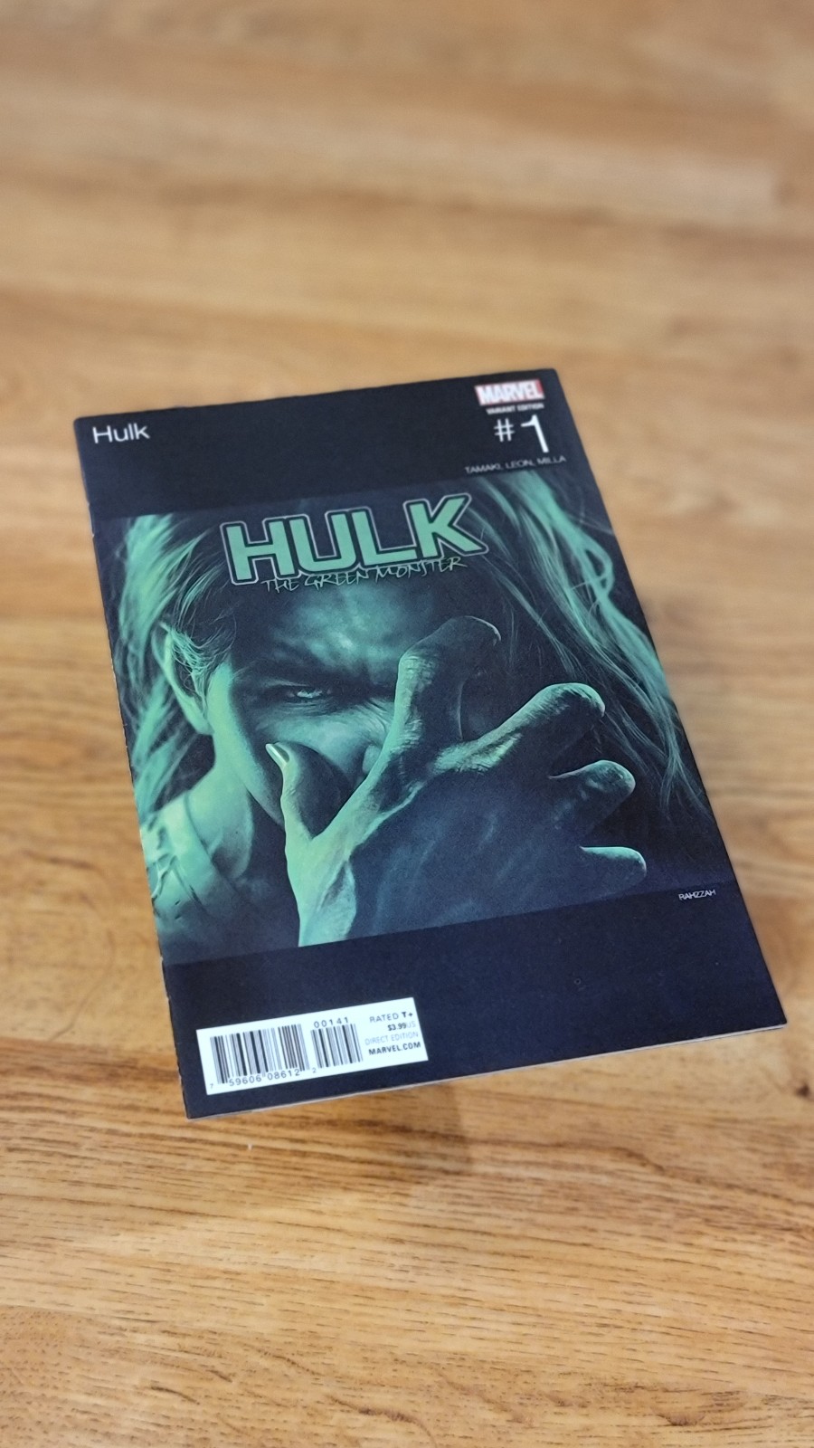 HULK #1 She-Hulk Razzah Hip-Hop Variant The Game Red Album Homage NM