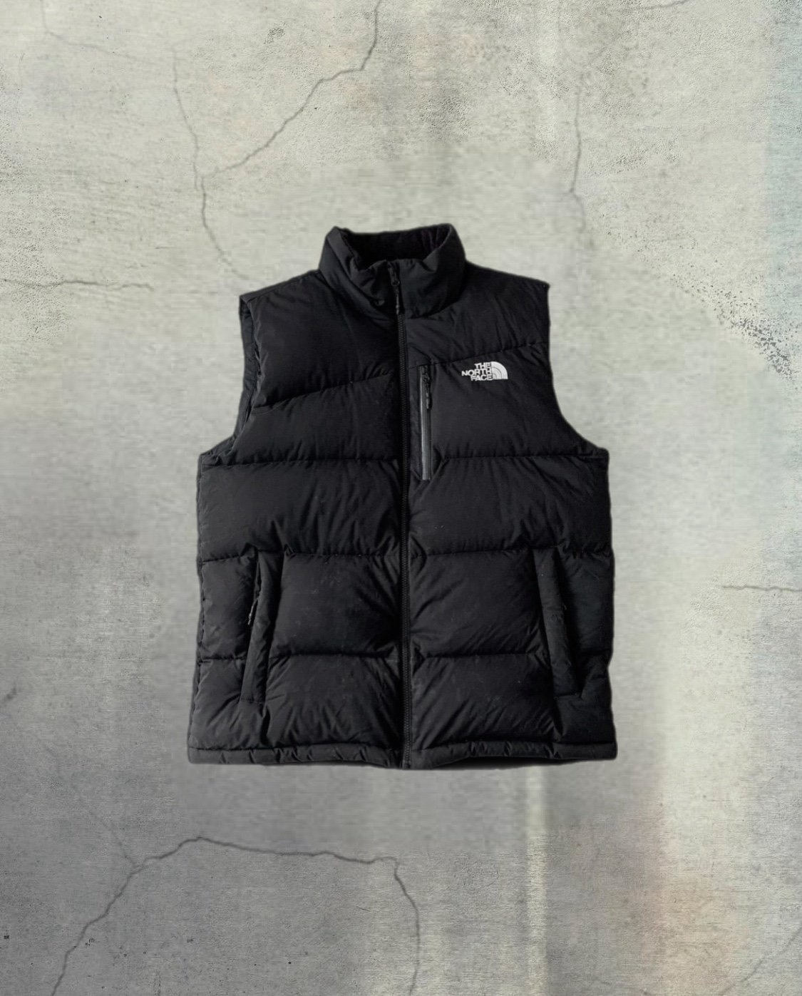 The North Face 1996 Black Retro Nuptse 700 Warm Puffer Vest Jacket Winter Coat
