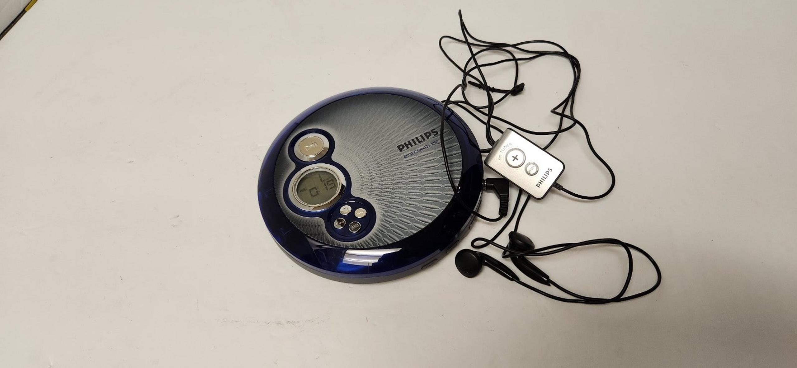 Philips CD Player 45 Second ESP Model AX2401