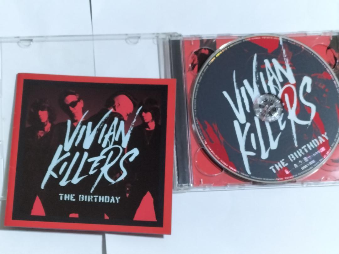 The Birthday VIVIAN KILLERS First Press Limited Edition CD+DVD