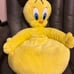 WB Looney Tunes TWEETY BEAN BAG FLOOR CUSHION DECOR RARE HTF.