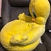 WB Looney Tunes TWEETY BEAN BAG FLOOR CUSHION DECOR RARE HTF.
