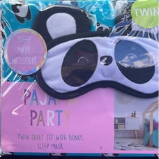 Super Cute Panda Bed Sheet Set TWIN