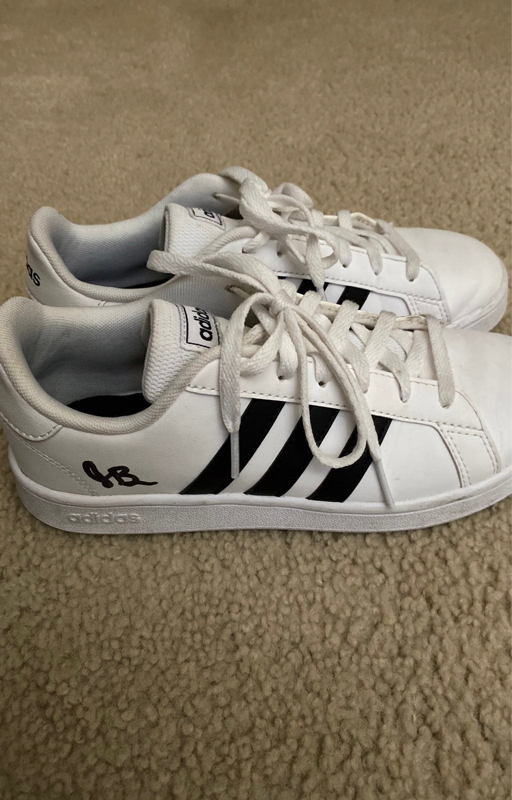 Acrello signed adida shoes