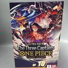 One piece three captains starter deck - English sealed - slight crease at top