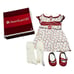 Kit's Reporter Dress American Girl Vintage Floral With Box Shoes Socks