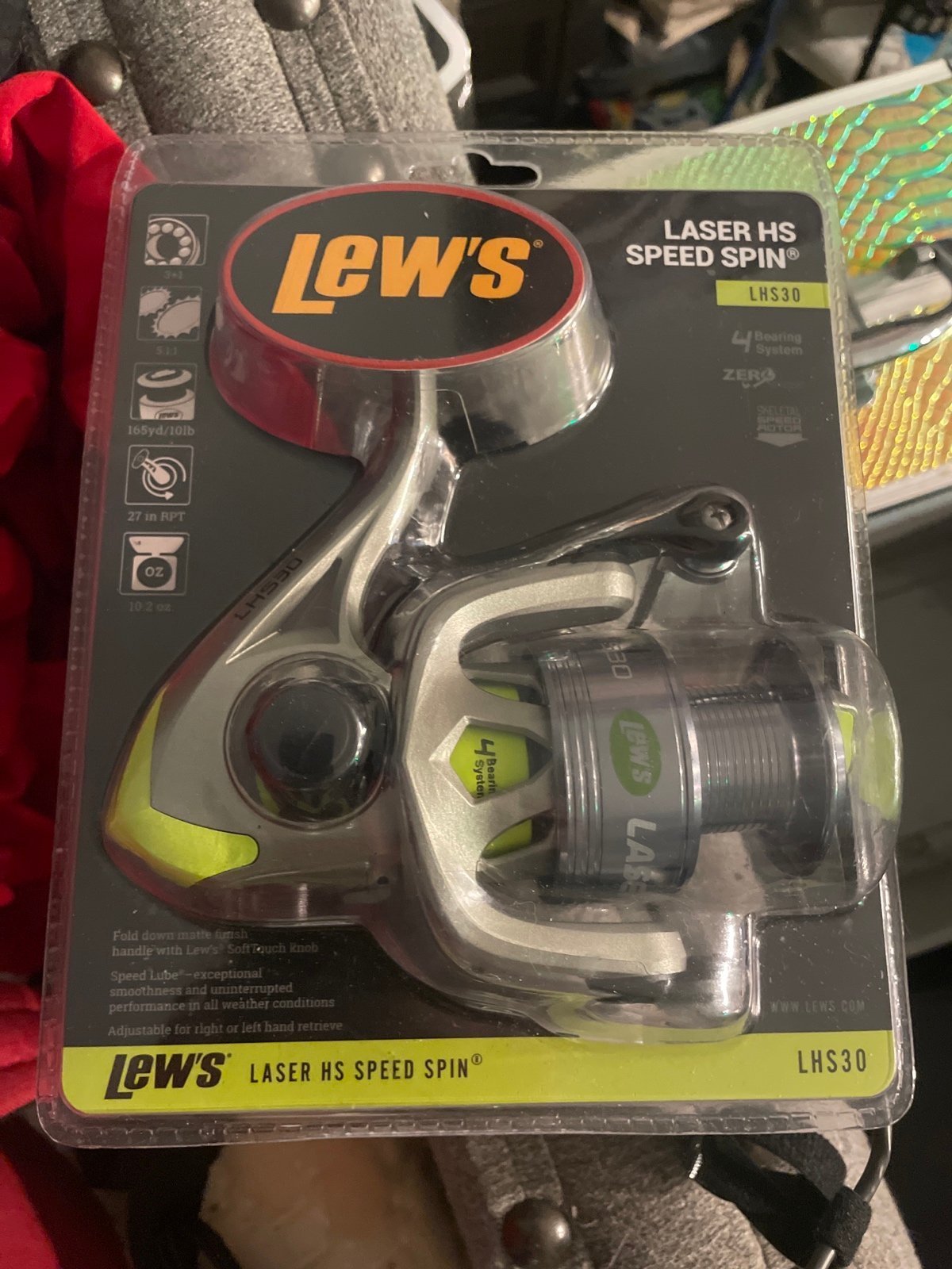 BRAND NEW LEWS LAZER HS SPEED SPIN LHS30 SPINNING REEL