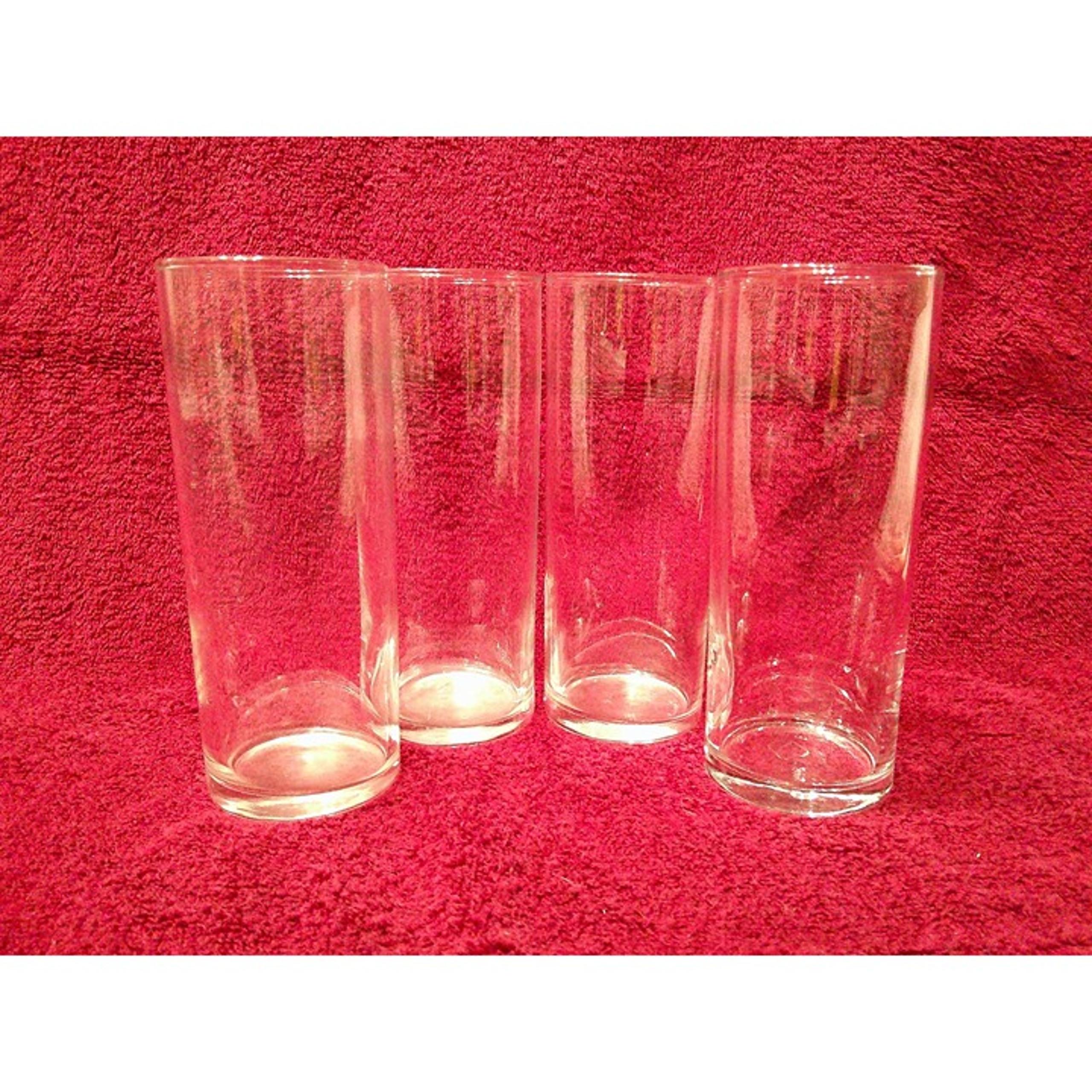 Set of 4 Vintage Highball Straight Glasses P301 M