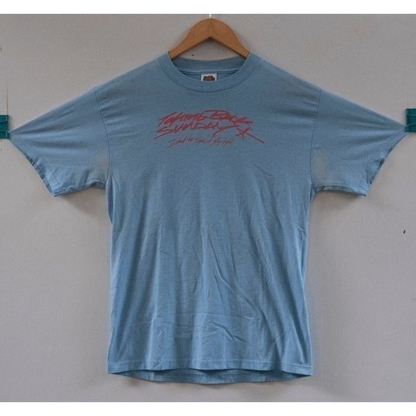Vintage Taking Back Sunday 2000s Blue Dirty Dancing T-Shirt Size M