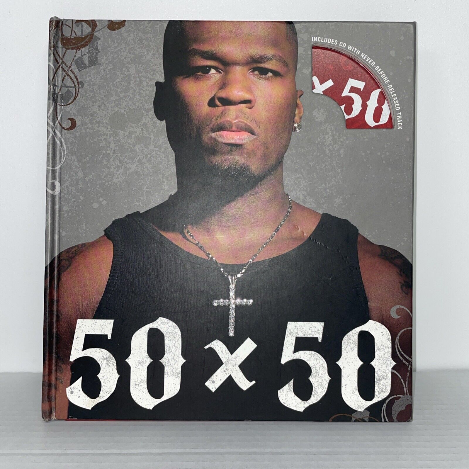 50 X 50 : 50 Cent in His Own Words by 50 Cent (2007 Hardcover) Disc New Unopened