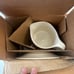 Pfalzgraff Holiday Spice Gravy Boat with Saucer 16 oz Christmas Decor