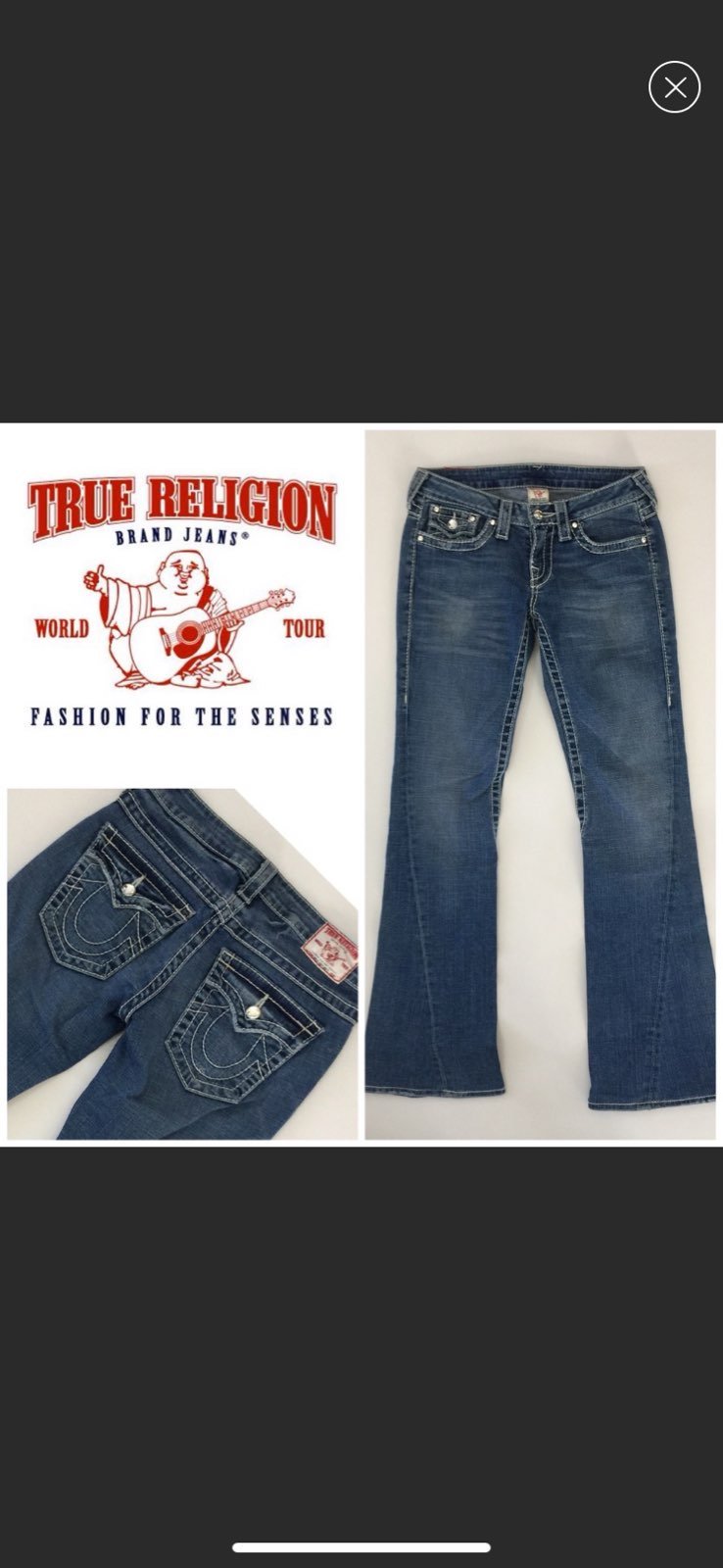 True Religion Disco Joey Big T Flare