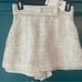 NWT Zara Tweed skort multi color skirt/shorts sz XS