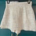 NWT Zara Tweed skort multi color skirt/shorts sz XS