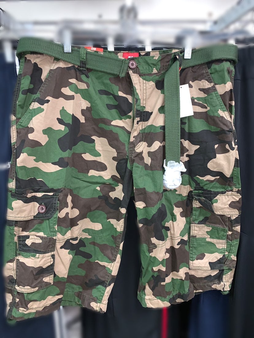 Camo Cargo Shorts