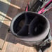 Golf stand bag with 4 Club dividers and single shoulder strap