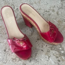 Prada open toe sandals 37/7