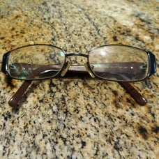 FENDI F746 Italy Brown Womens Eyeglasses Frame 53-17-135