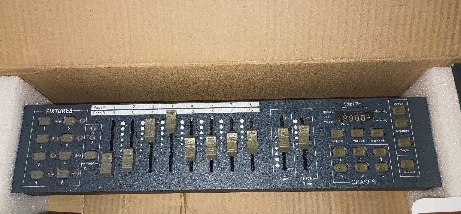 CHAUVET OBEY 10 DMX-512 LIGHTING MIXER - PRO FESTIVAL / CLUB LIGHT MIXING BOARD