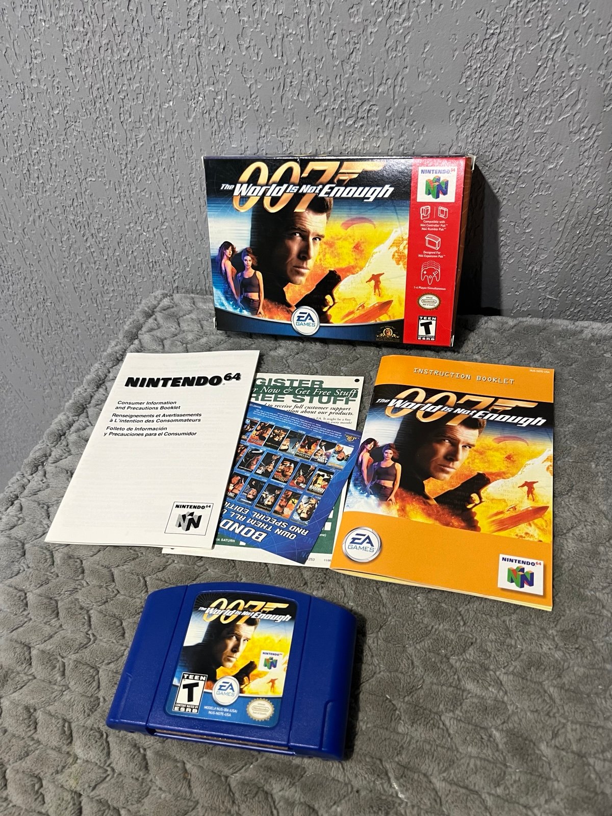 007 World Is Not Enough for Nintendo 64
