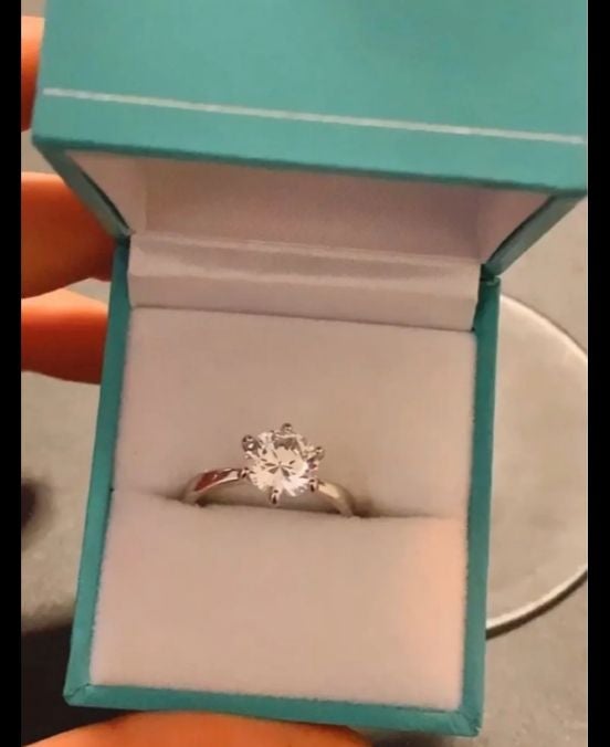 1CT Diamond Engagement Ring Size 6