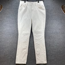 Judy Blue Jeans Women's 13/31 White Boyfriend Fit JB88675 Stretch Streetwear