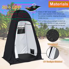 Shower Tent Pop-Up Privacy Tent Camping Portable Toilet Tent Outdoor Camp