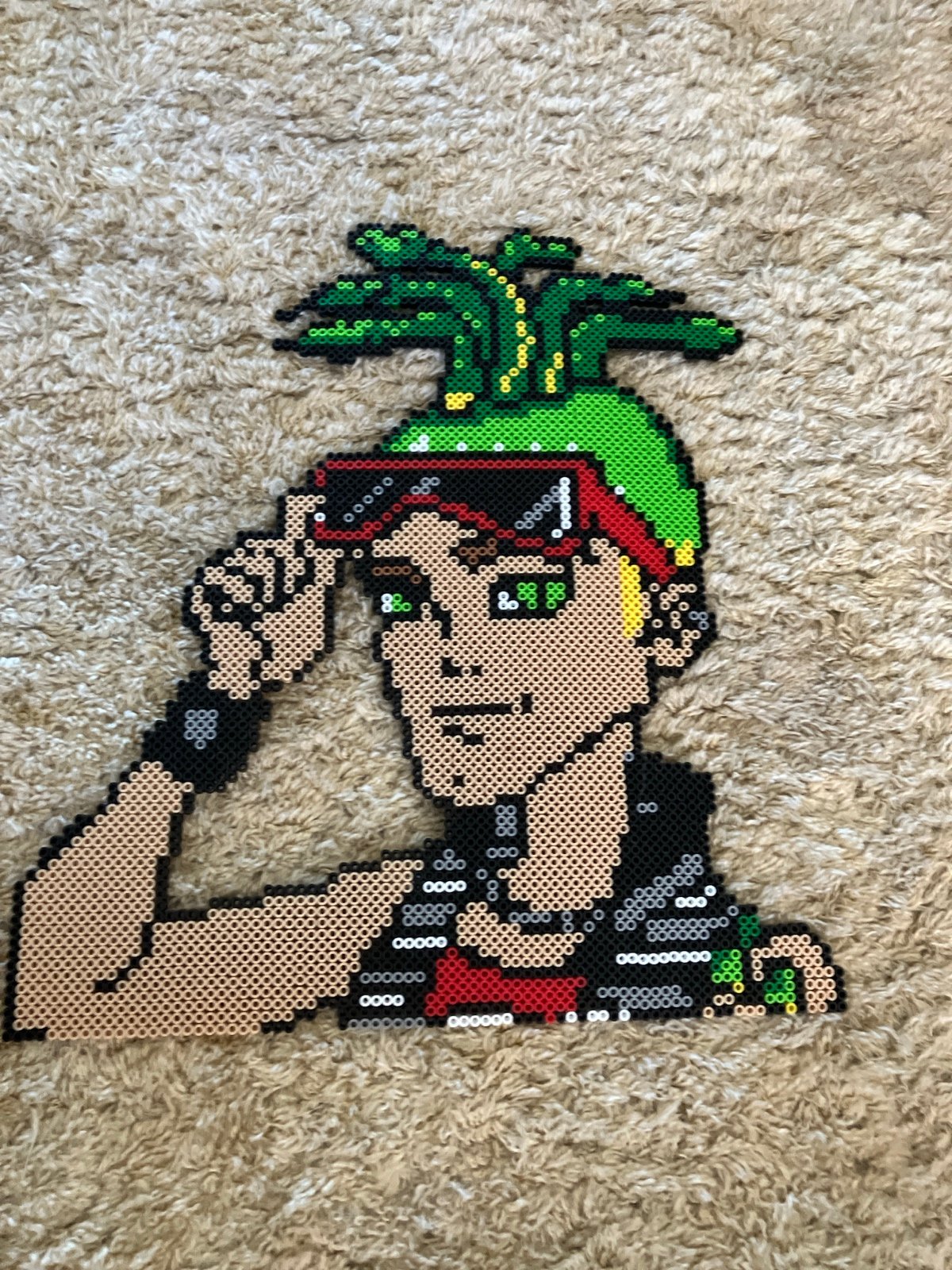 Monster girl Gorgon perler