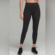 Lululemon Fast & Free Reflective High Rise Black Size 4