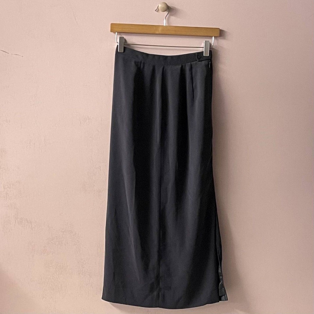 Vintage Nike Dark Grayish Brown Maxi Skirt