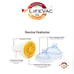 NEW LifeVac Choking Rescue Device for Kids and Adults - TRAVEL KIT