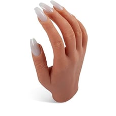 Silicone Practice Hand for Acrylic Nails
