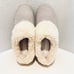 Timberland Women’s Suede Fur Grey Slipper Size 7.5 NEW