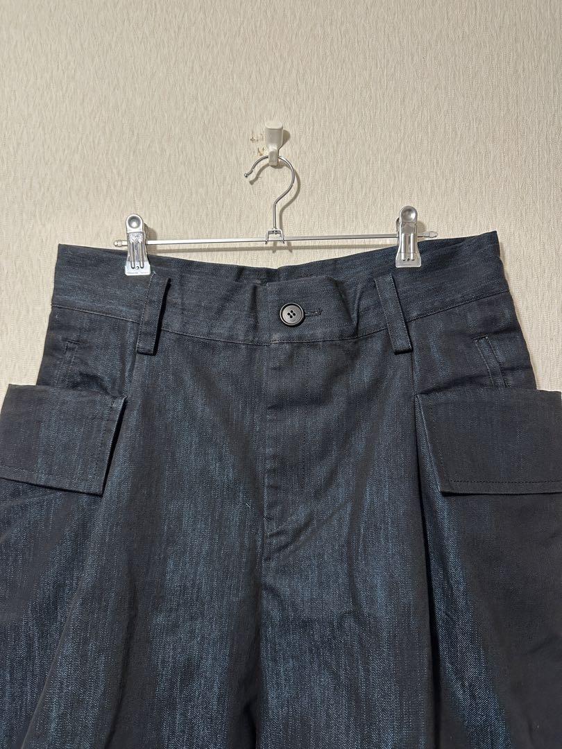 パンツ Limi feu Wide Short Denim Pants Limi feu Wide Short Denim Pants