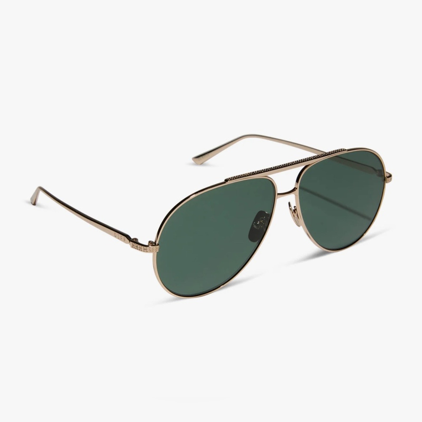 Diff Jesse James Decker Denver Gold G15 Sunglasses