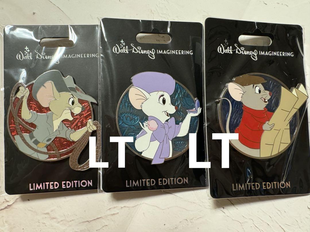 【即発送可能】 Profile WDI Expo D23 Rescurers Pin Disney ピンズ・ピンバッジ・缶バッジ
