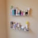 2 Pack Acrylic Floating Shelves, 15 L x 3.25 W, Clear Bathroom Wall Shelf